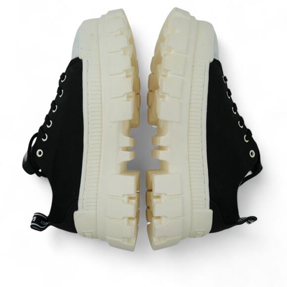 Palladium Revolt Lo Tx Platform Shoes Womens 7.5 Black Chunky Fashion Sneakers - Picture 8 of 11